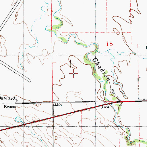 Topographic Map of Election Precinct 02, NE