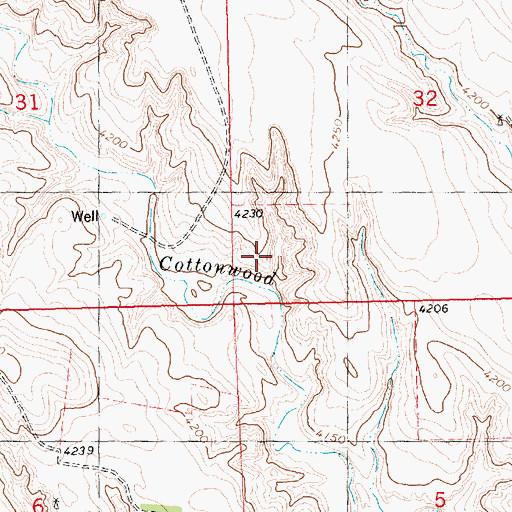 Topographic Map of Election Precinct 07, NE