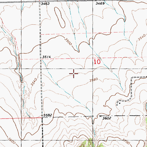 Topographic Map of Election Precinct 08, NE