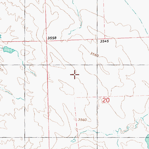 Topographic Map of Election Precinct 09, NE