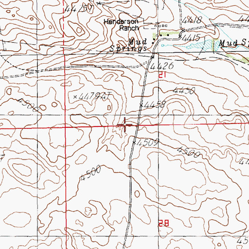 Topographic Map of Snake Creek Election Precinct (historical), NE
