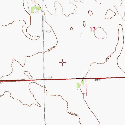 Topographic Map of Swan Election Precinct, NE