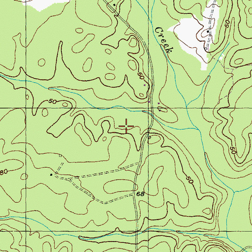 Topographic Map of District 3, Nanjemoy, MD
