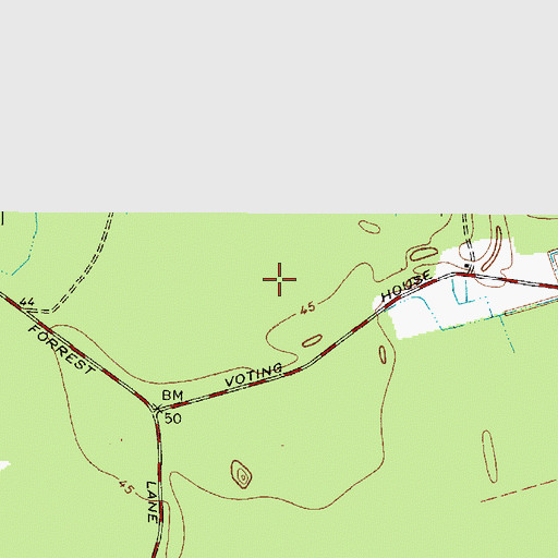 Topographic Map of District 4, Western, MD