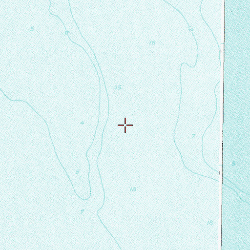 Topographic Map of District 5, Edesville, MD