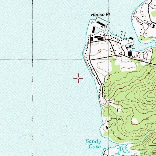 Topographic Map of District 5, North East, MD