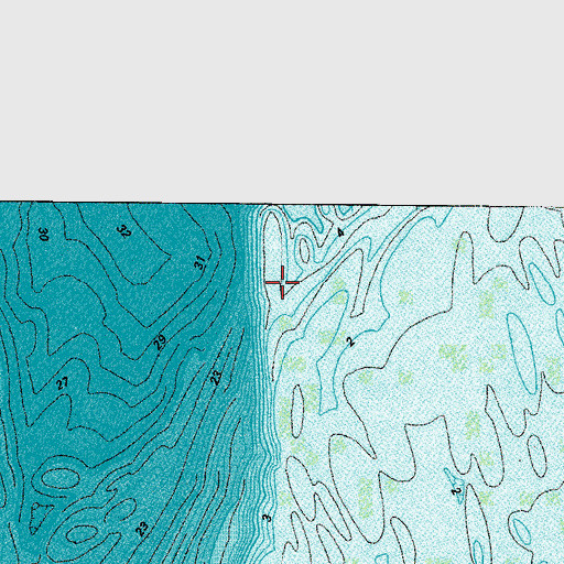 Topographic Map of District 7, Crisfield, MD