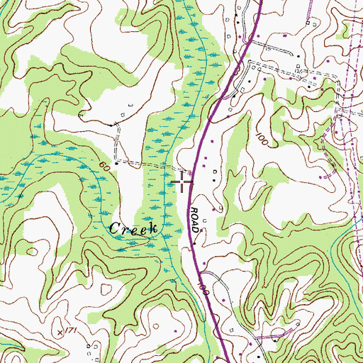 Topographic Map of District 8 (historical), MD