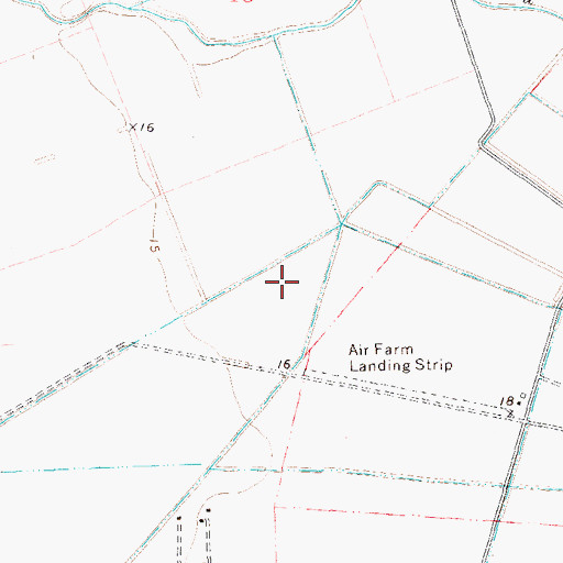 Topographic Map of Parish Governing Authority District 1, LA
