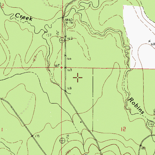 Topographic Map of Parish Governing Authority District 1, LA
