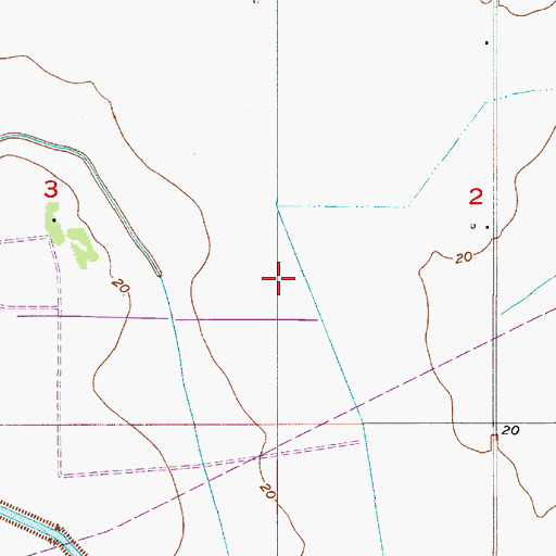 Topographic Map of Parish Governing Authority District 10, LA