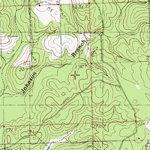 Topographic Map of Parish Governing Authority District 13 (historical), LA