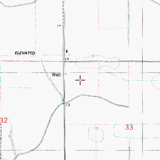 Topographic Map of Parish Governing Authority District 3, LA