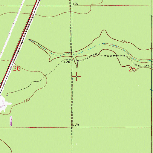 Topographic Map of Parish Governing Authority District 3, LA