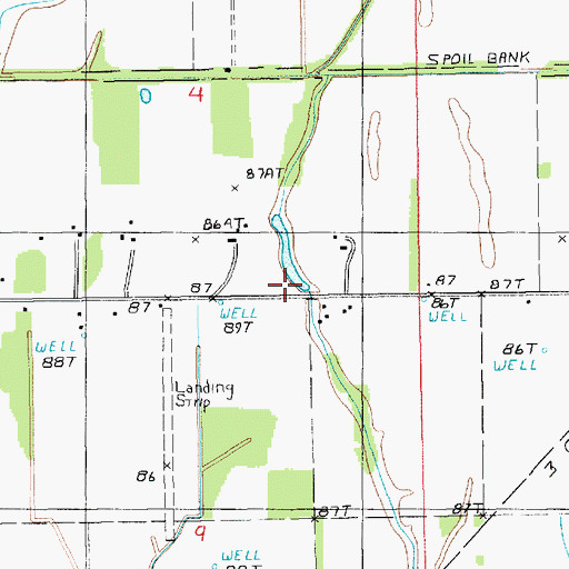 Topographic Map of Parish Governing Authority District 3, LA