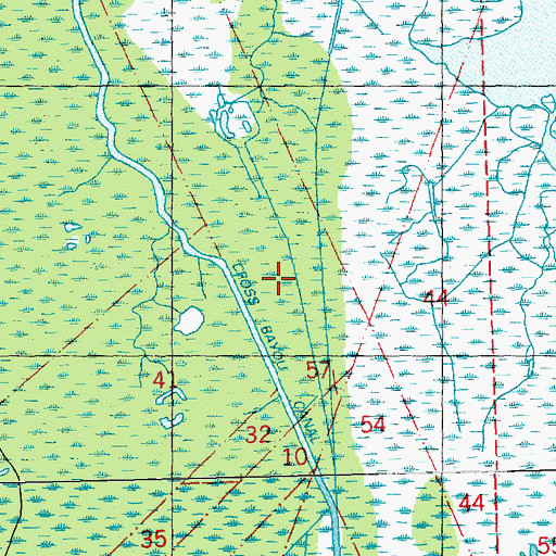Topographic Map of Parish Governing Authority District 3, LA
