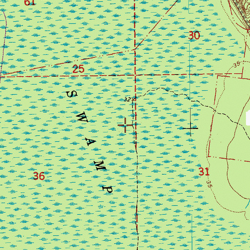 Topographic Map of Parish Governing Authority District 3 (historical), LA