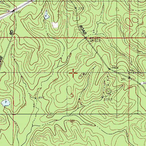 Topographic Map of Parish Governing Authority District 3, LA