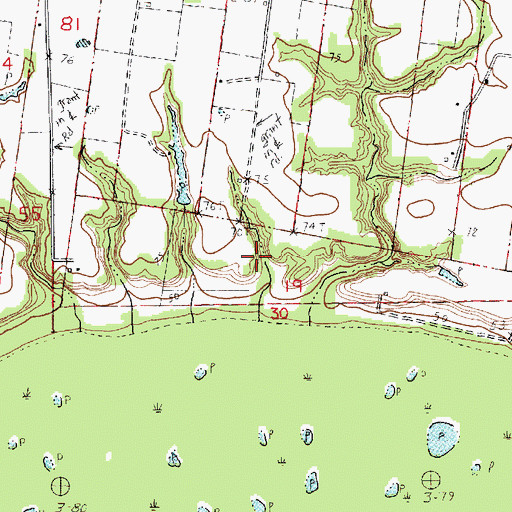 Topographic Map of Parish Governing Authority District 4, LA