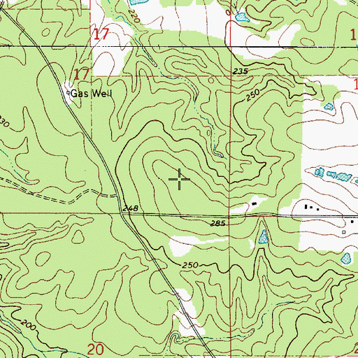 Topographic Map of Parish Governing Authority District 4, LA