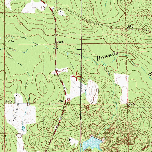 Topographic Map of Parish Governing Authority District 4, LA