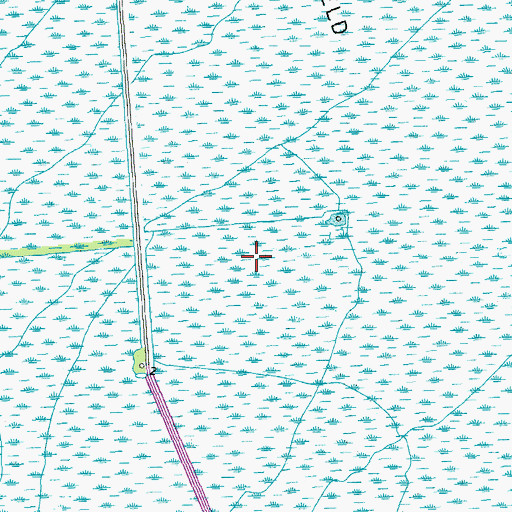 Topographic Map of Parish Governing Authority District 4, LA