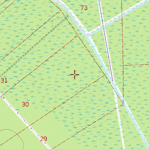 Topographic Map of Parish Governing Authority District 4, LA
