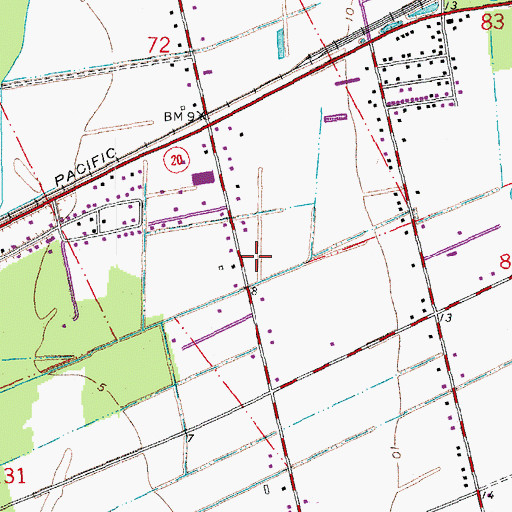 Topographic Map of Parish Governing Authority District 4, LA