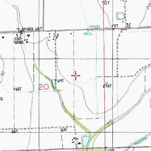 Topographic Map of Parish Governing Authority District 5, LA