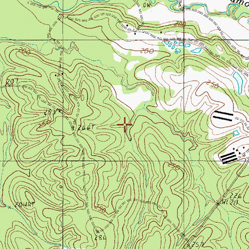 Topographic Map of Parish Governing Authority District 5, LA