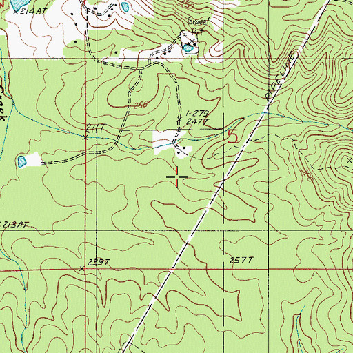 Topographic Map of Parish Governing Authority District 6, LA