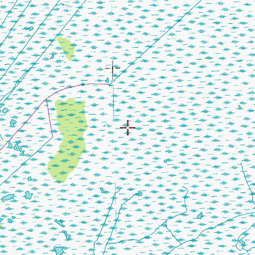 Topographic Map of Parish Governing Authority District 6, LA