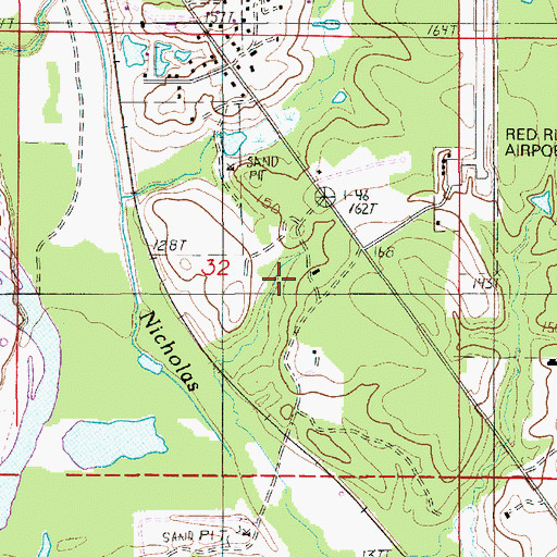 Topographic Map of Parish Governing Authority District 6, LA