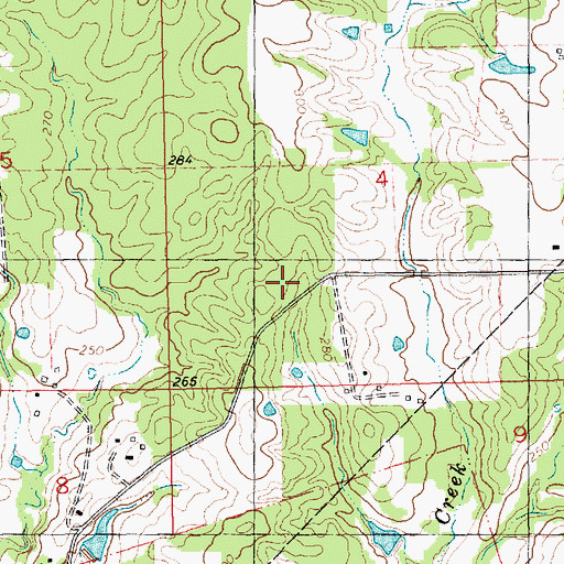 Topographic Map of Parish Governing Authority District 6, LA