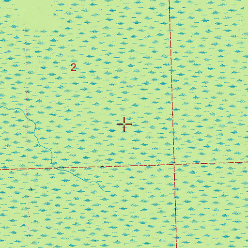 Topographic Map of Parish Governing Authority District 6, LA