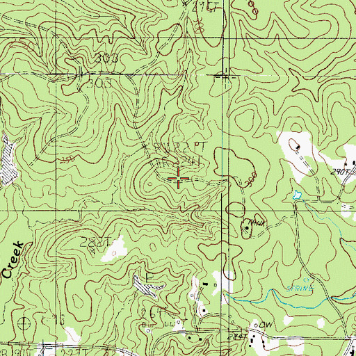 Topographic Map of Parish Governing Authority District 7, LA