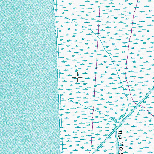 Topographic Map of Parish Governing Authority District 8, LA