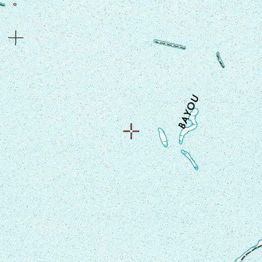 Topographic Map of Parish Governing Authority District 8, LA
