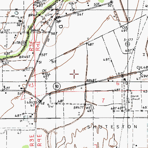 Topographic Map of Parish Governing Authority District 8, LA