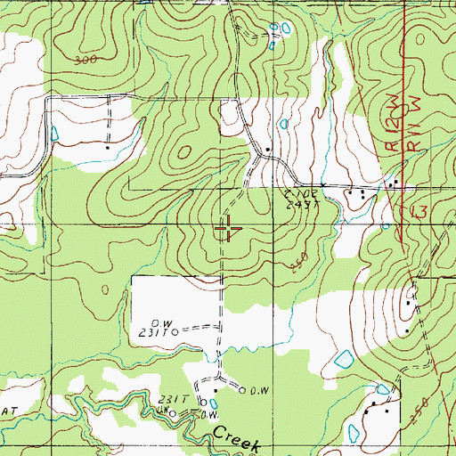 Topographic Map of Parish Governing Authority District 9, LA