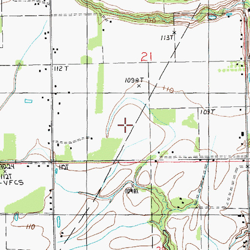 Topographic Map of Parish Governing Authority District D, LA