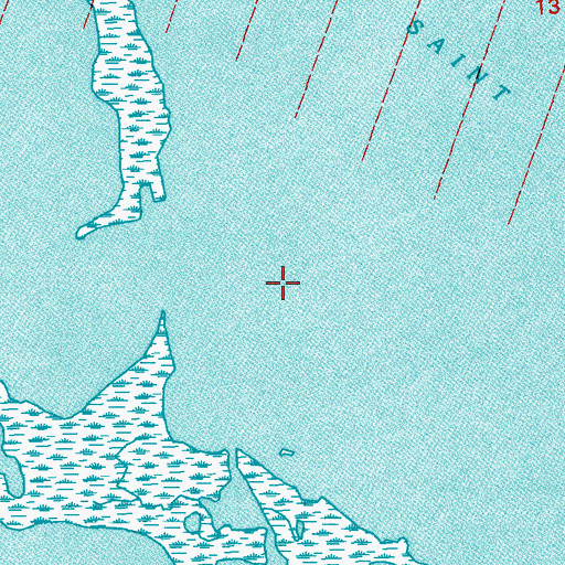 Topographic Map of Parish Governing Authority District G (historical), LA