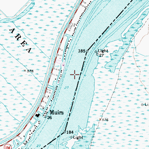 Topographic Map of South Channel, MI