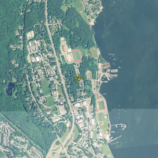 Aerial/Satellite Image of Billard Hall, CT