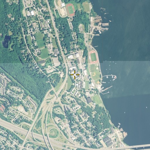 Aerial/Satellite Image of Chase Hall, CT