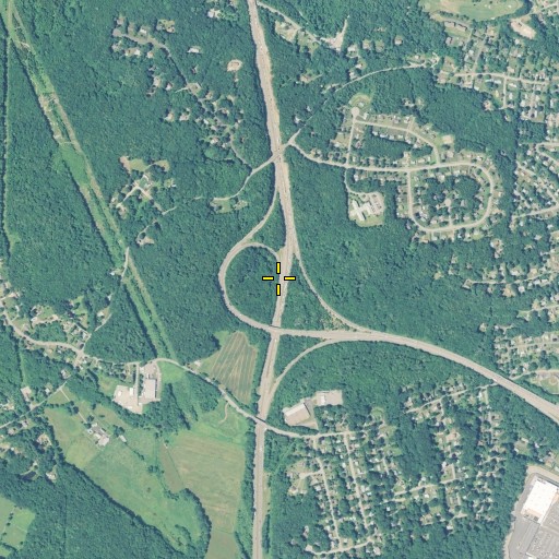 Aerial/Satellite Image of Interchange 79A, CT