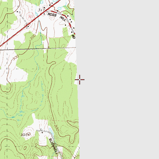 Topographic Map of Modock Hill, CT