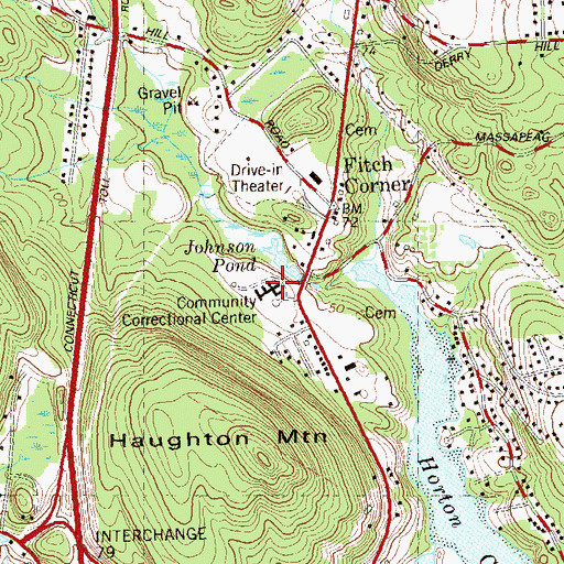 Topographic Map of Radgowski Annex, CT