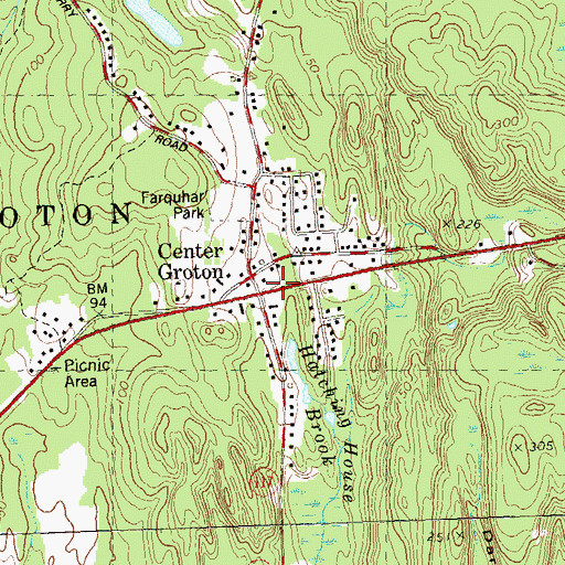 Topographic Map of Smith Tavern (historical), CT