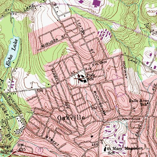 Topographic Map of Aldorizo Park, CT